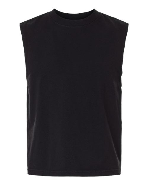 American Apparel Unisex Heavyweight Cotton Garment-Dyed Mid-Length Muscle Tee 207GD