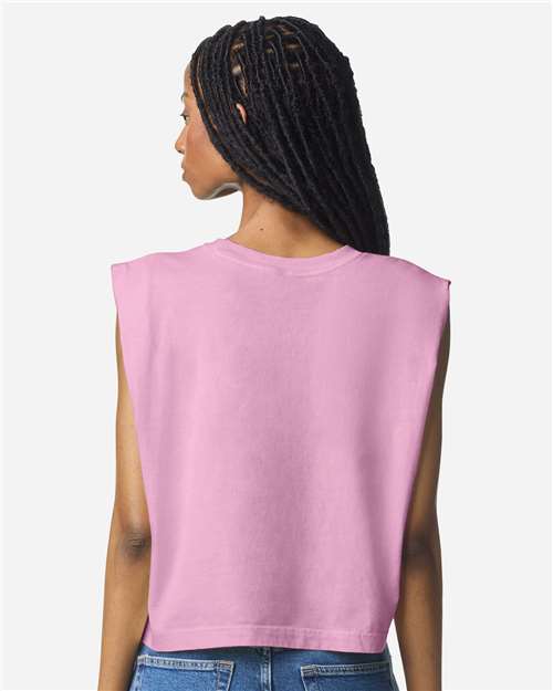 American Apparel Women's Garment-Dyed Heavyweight Muscle Tee 307GD