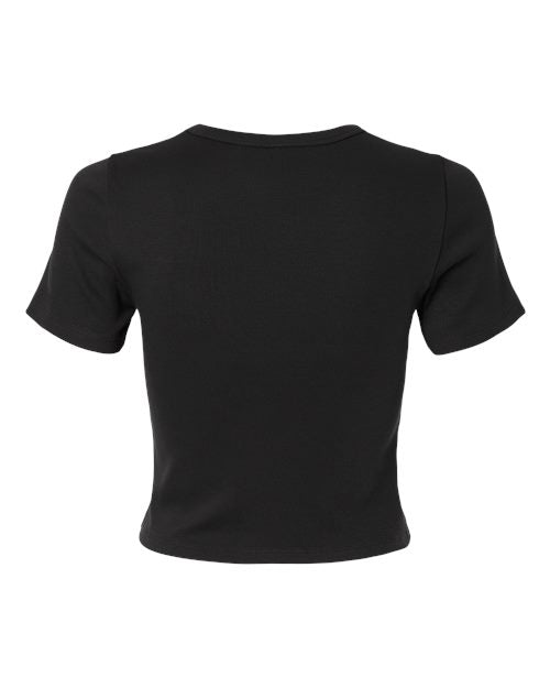 American Apparel Women's Baby Rib Cropped Tee BR210