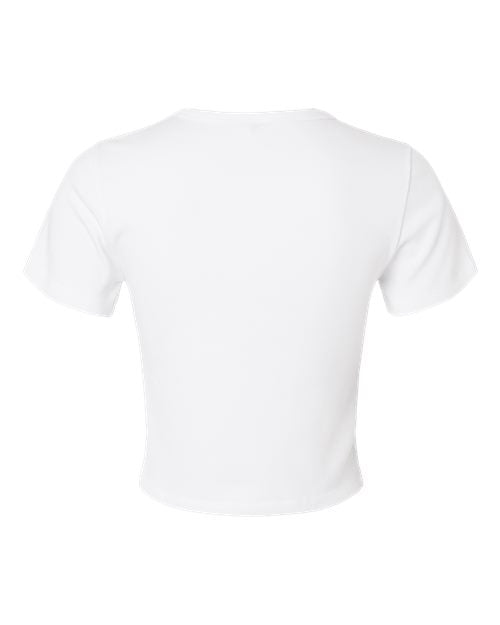 American Apparel Women's Baby Rib Cropped Tee BR210