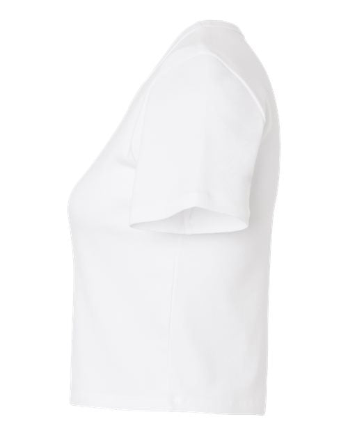American Apparel Women's Baby Rib Cropped Tee BR210