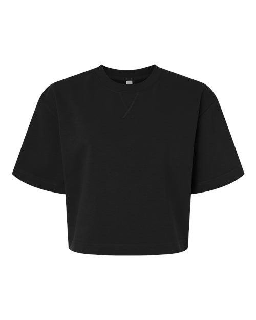 American Apparel Women's French Terry Mid-Length Boxy Top FTCB0