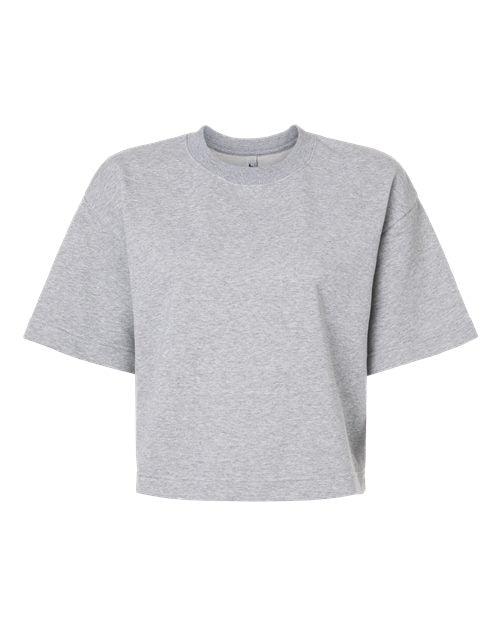 American Apparel Women's French Terry Mid-Length Boxy Top FTCB0