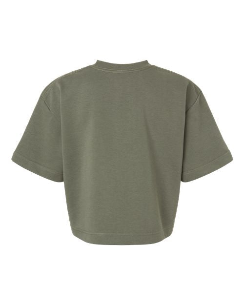 American Apparel Women's French Terry Mid-Length Boxy Top FTCB0