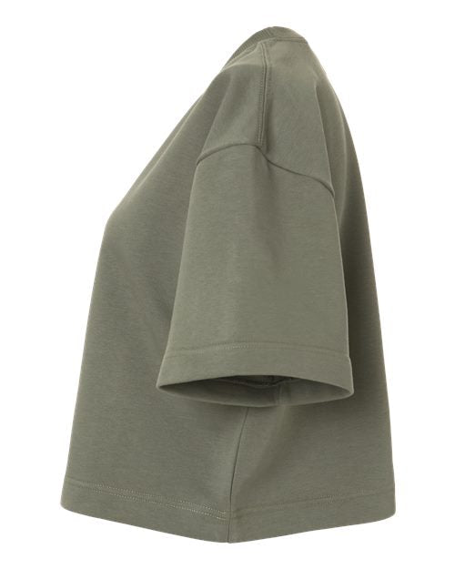 American Apparel Women's French Terry Mid-Length Boxy Top FTCB0