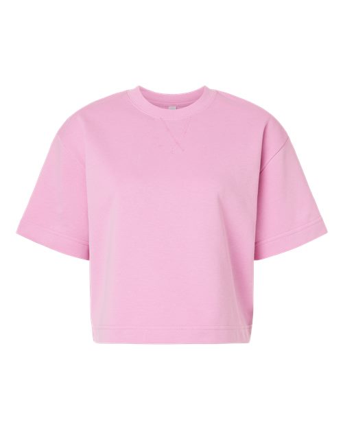 American Apparel Women's French Terry Mid-Length Boxy Top FTCB0
