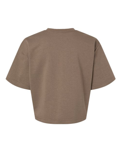 American Apparel Women's French Terry Mid-Length Boxy Top FTCB0