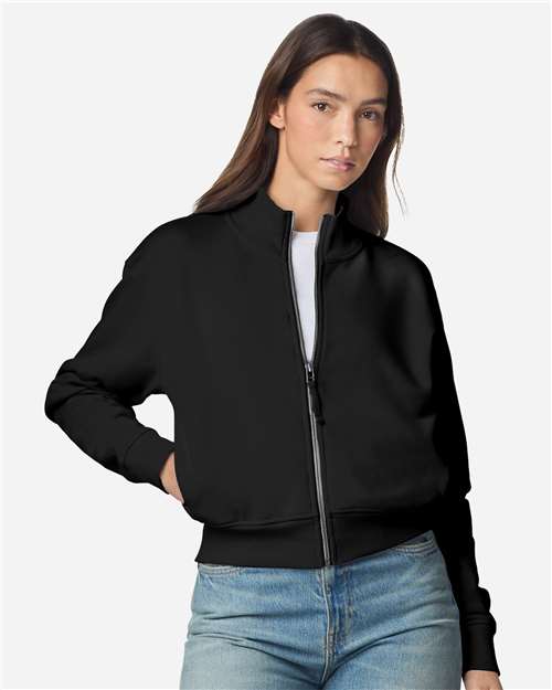 American Apparel Women's French Terry Full-Zip Jacket FTJ00