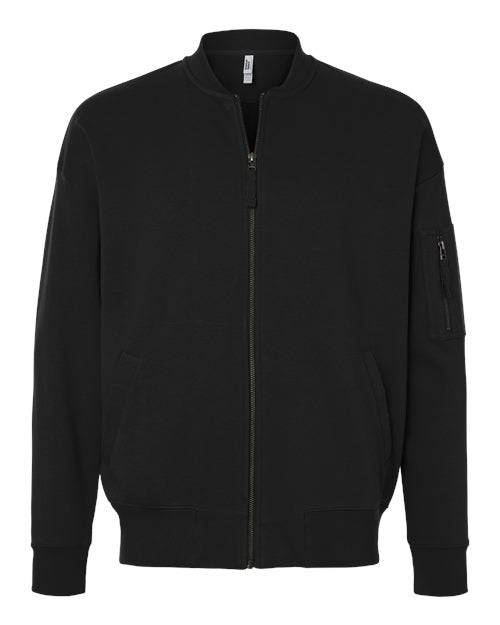 American Apparel Unisex French Terry Bomber Jacket FTJ77