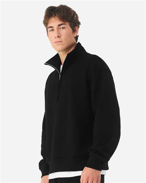 BELLA + CANVAS Unisex 10 oz Quarter-Zip Pullover Sweatshirt 4740