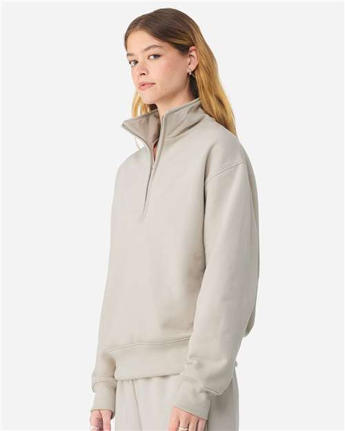 BELLA + CANVAS Unisex 10 oz Quarter-Zip Pullover Sweatshirt 4740
