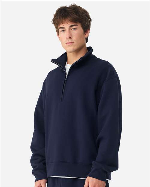BELLA + CANVAS Unisex 10 oz Quarter-Zip Pullover Sweatshirt 4740