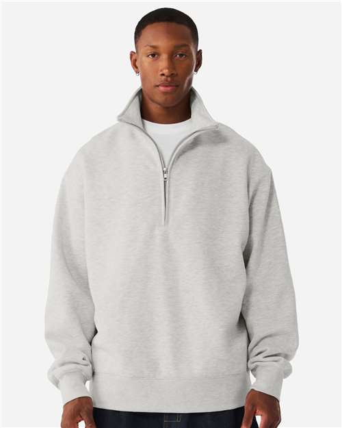 BELLA + CANVAS Unisex 10 oz Quarter-Zip Pullover Sweatshirt 4740