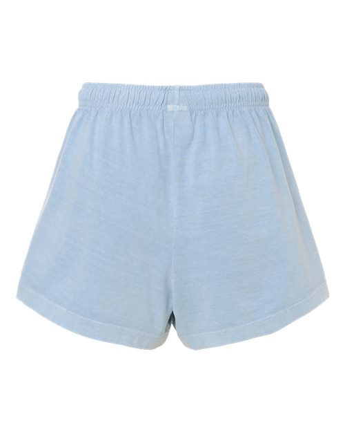BELLA + CANVAS Women's Garment-Dyed Shorts 6824GD