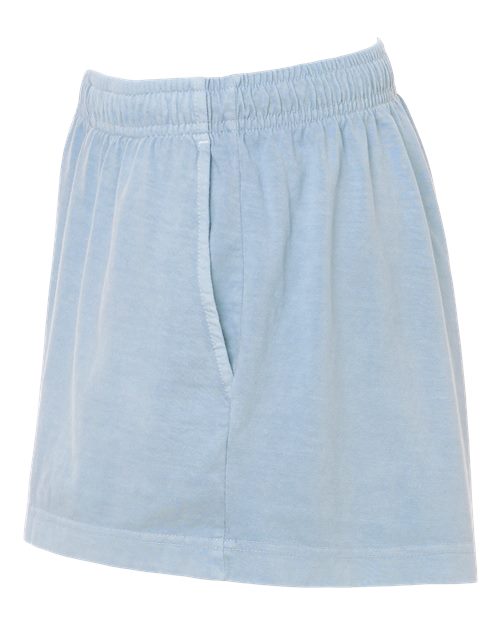 BELLA + CANVAS Women's Garment-Dyed Shorts 6824GD