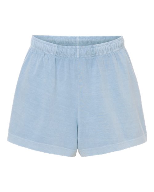 BELLA + CANVAS Women's Garment-Dyed Shorts 6824GD