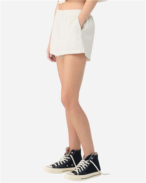 BELLA + CANVAS Women's Garment-Dyed Shorts 6824GD