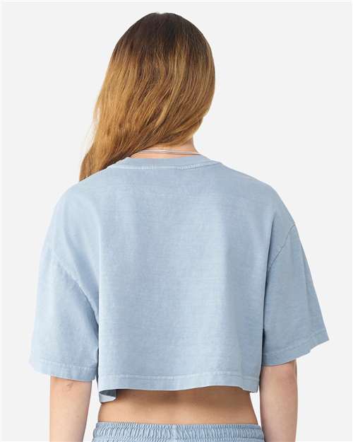 BELLA + CANVAS Women's Garment-Dyed Cropped Tee 6882GD