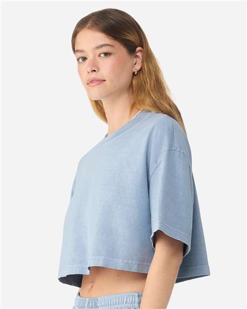 BELLA + CANVAS Women's Garment-Dyed Cropped Tee 6882GD