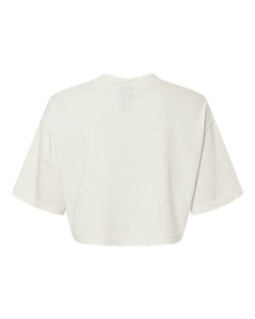 BELLA + CANVAS Women's Garment-Dyed Cropped Tee 6882GD