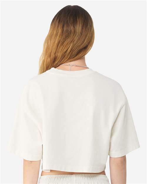 BELLA + CANVAS Women's Garment-Dyed Cropped Tee 6882GD