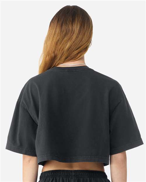BELLA + CANVAS Women's Garment-Dyed Cropped Tee 6882GD
