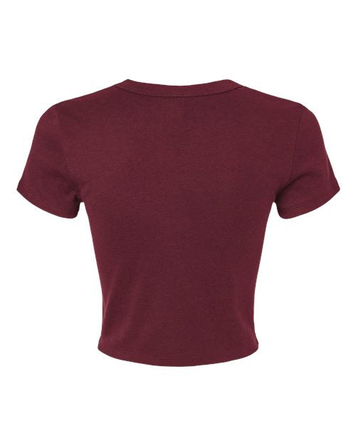 BELLA + CANVAS Women's Micro Rib Baby Tee 1010