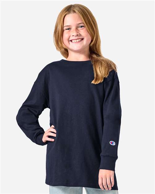 Champion Youth Long Sleeve T-Shirt CH1751