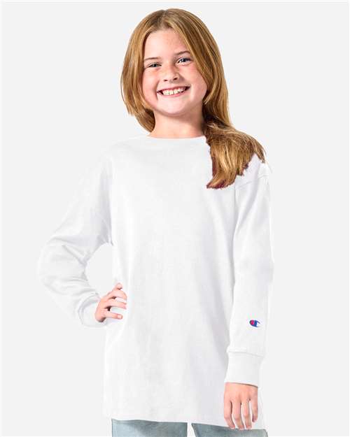 Champion Youth Long Sleeve T-Shirt CH1751