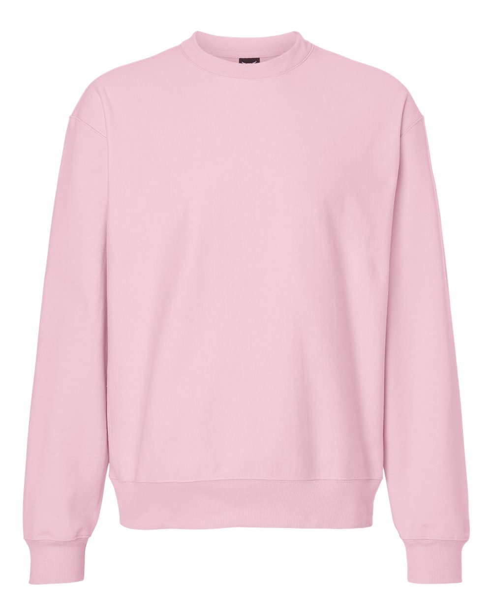 Hanes OG600 - Unisex Beefy® Sweats Premium Heavyweight Crewneck Sweatshirt - Pale Pink