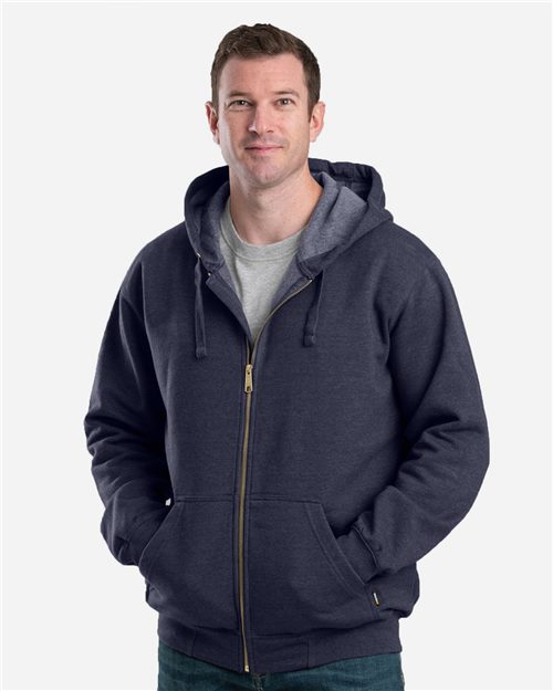 Berne Apparel Men's Heritage Full-Zip Hooded Sweatshirt SZ413