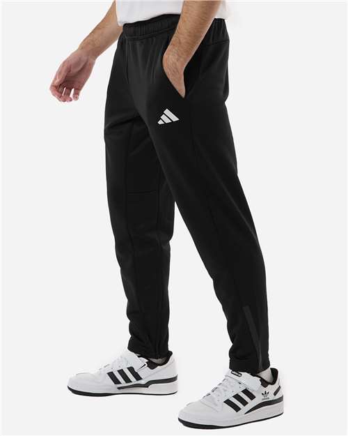 Adidas Men's Game & Go Fleece 3-Bar Sweatpants AT218