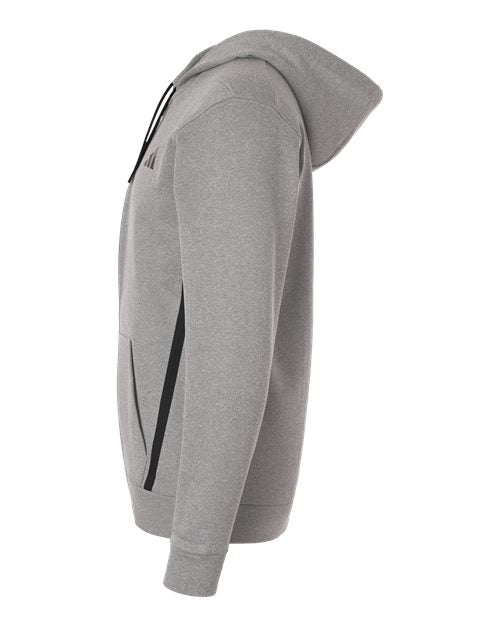 Adidas Men's Game & Go Fleece Full-Zip Hooded Sweatshirt AT208