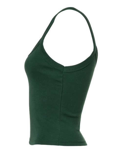 BELLA + CANVAS Women's Micro Rib Spaghetti Strap Tank 1012