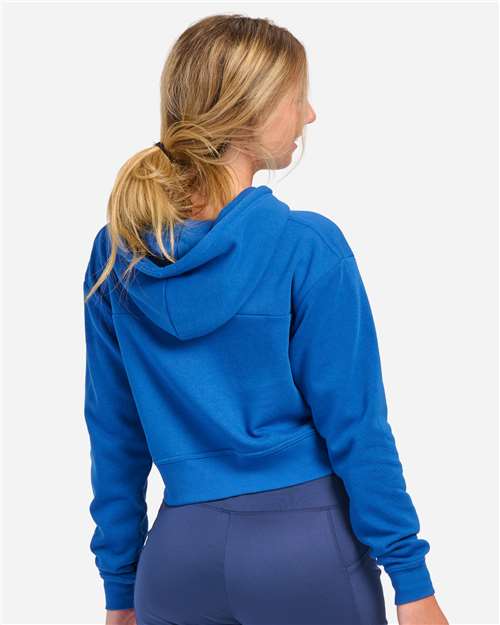 Boxercraft Women's Cropped Fleece Hooded Sweatshirt BW5404