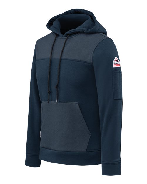 Bulwark Women's Flame-Resistant Fleece Hooded Sweatshirt SMM5