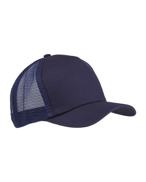 Big Accessories Twill Trucker Cap BX010