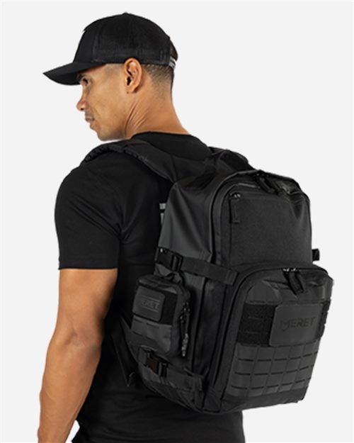 MERET Delta 24L Black Backpack DL24
