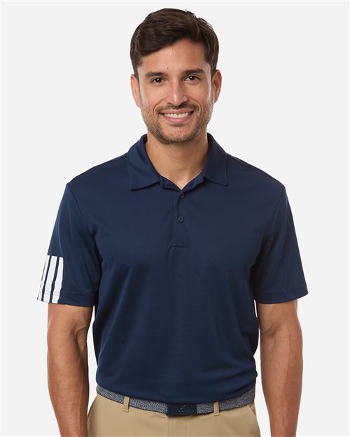 Adidas Men's Performance 3-Stripes Climacool Polo A719