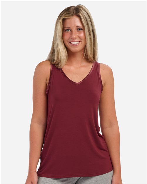 Boxercraft Women's Bamboo V-Neck Tank Top BW2504