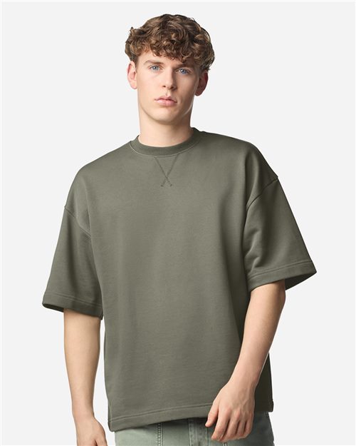 American Apparel Unisex French Terry Ex Crew Top FTEX00