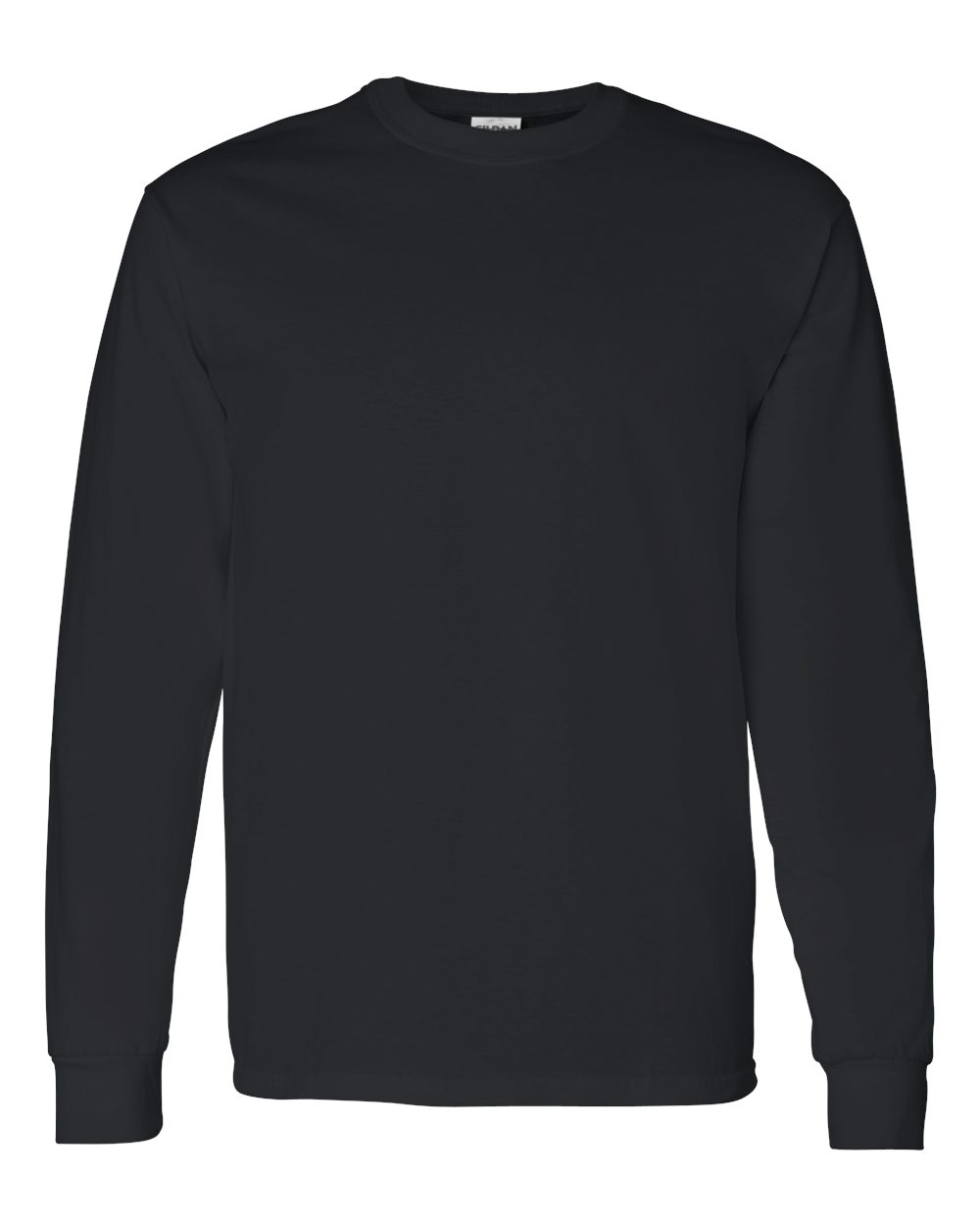 Gildan 5400 - Unisex Heavy Cotton™ Long Sleeve T-Shirt - Black