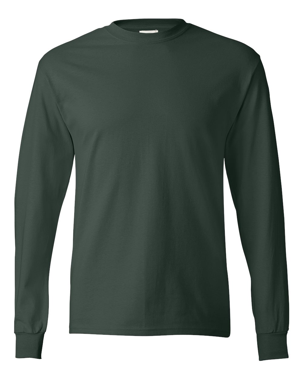Hanes 5586 - Unisex Authentic Long Sleeve T-Shirt - Deep Forest