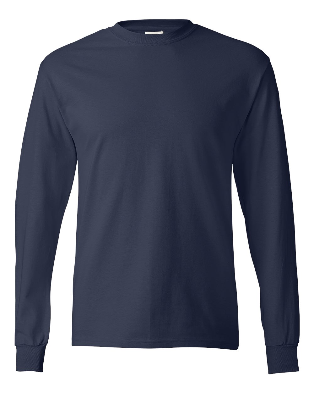 Hanes 5586 - Unisex Authentic Long Sleeve T-Shirt - Navy
