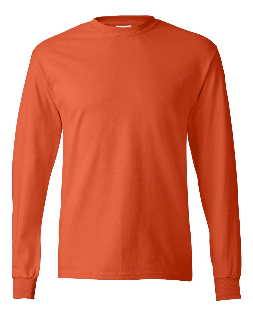 Hanes 5586 - Unisex Authentic Long Sleeve T-Shirt - Orange