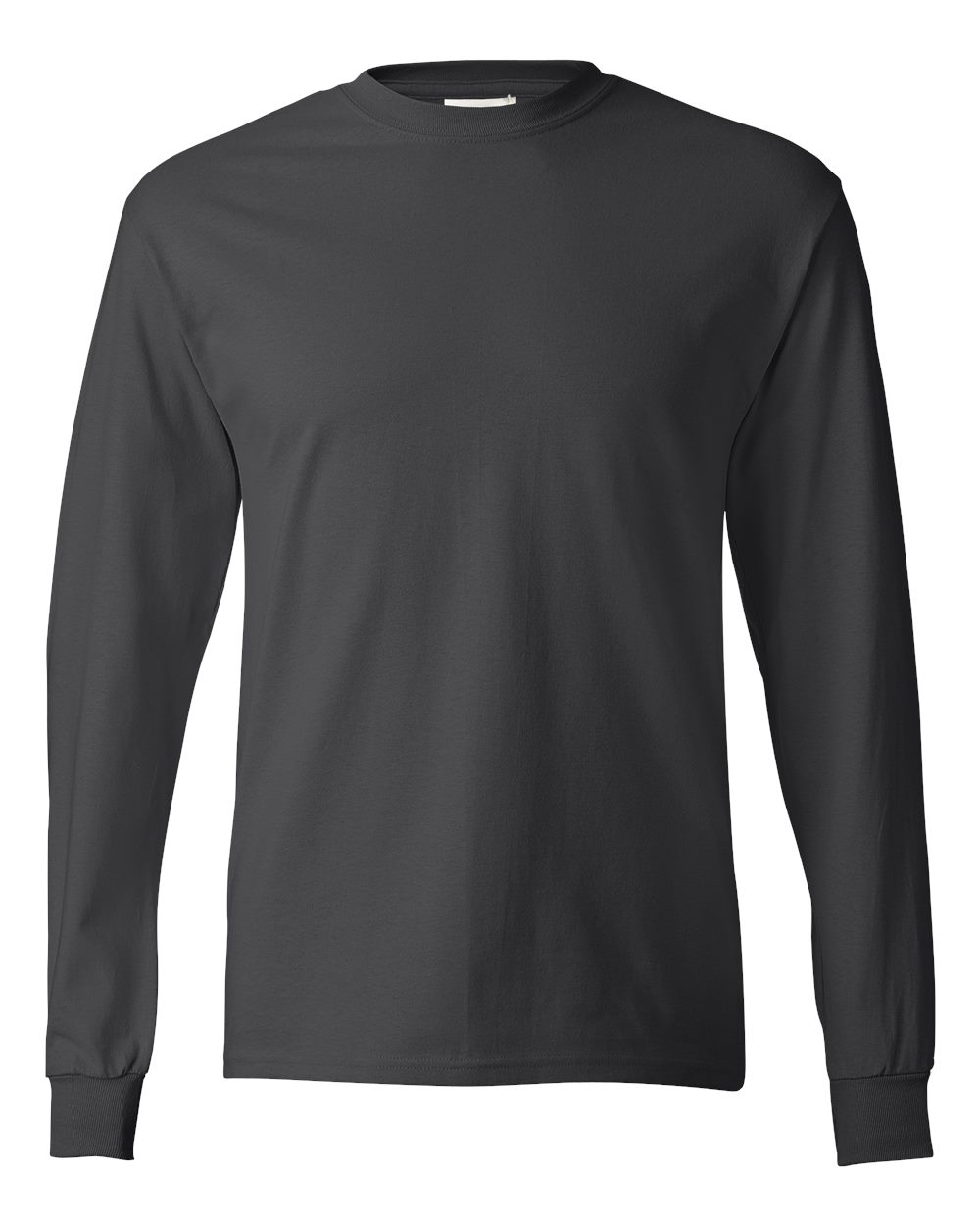Hanes 5586 - Unisex Authentic Long Sleeve T-Shirt - Smoke Grey