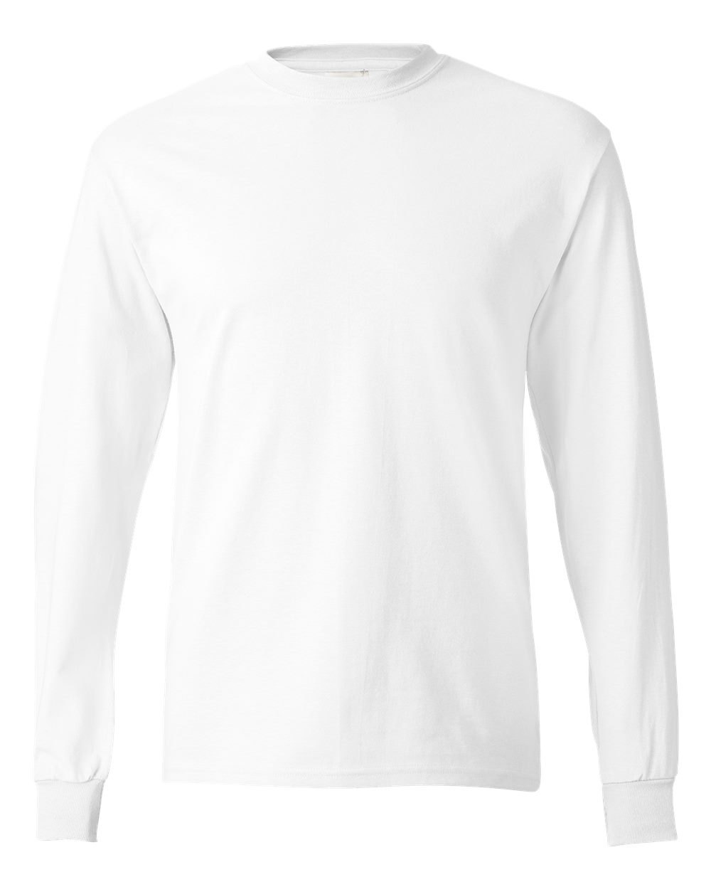 Hanes 5586 - Unisex Authentic Long Sleeve T-Shirt - White