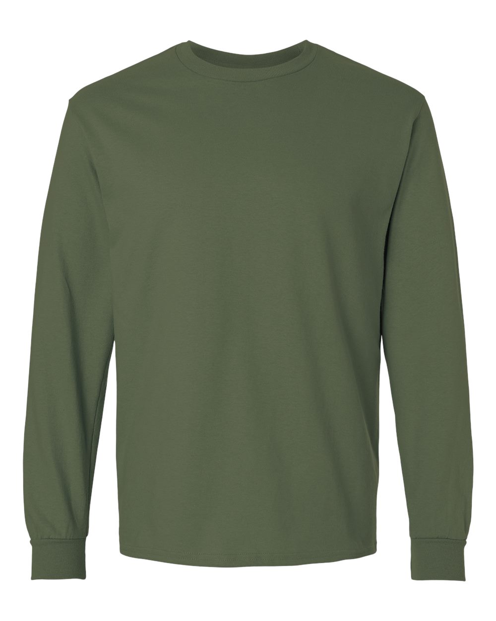 Gildan 2400 - Unisex Ultra Cotton® Long Sleeve T-Shirt - Military Green