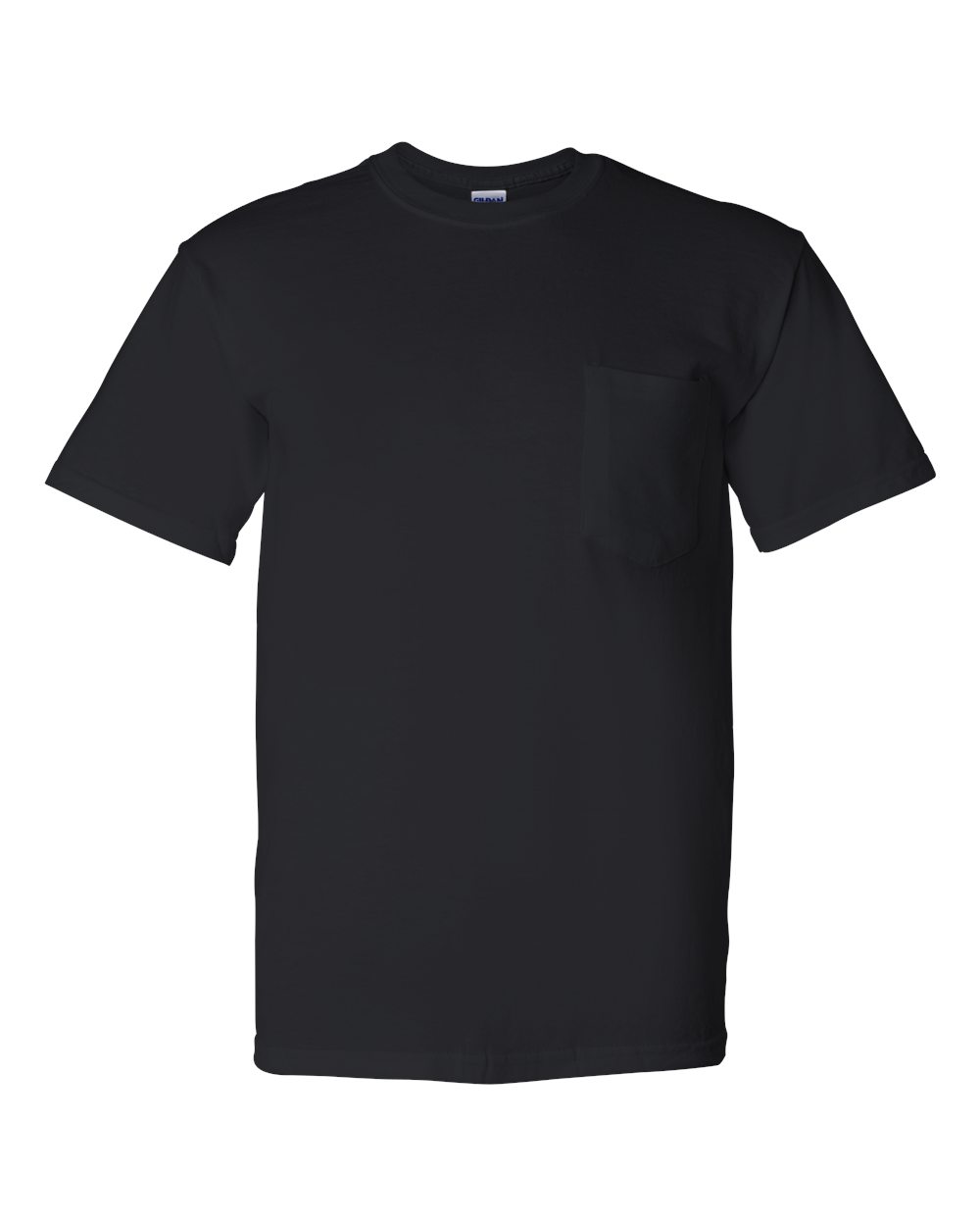 Gildan 8300 - Unisex DryBlend® Pocket T-Shirt - Black