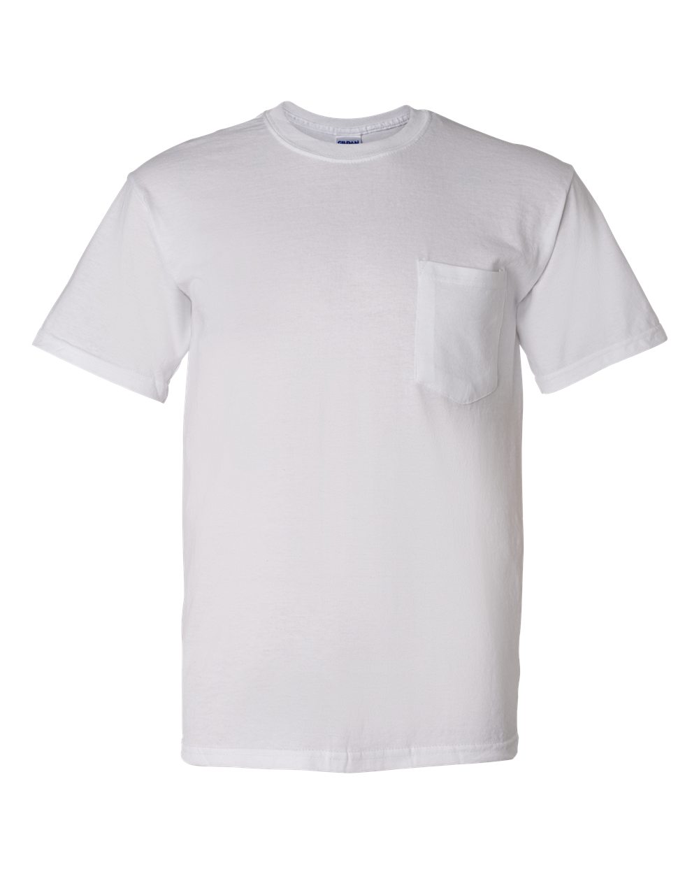 Gildan 8300 - Unisex DryBlend® Pocket T-Shirt - White